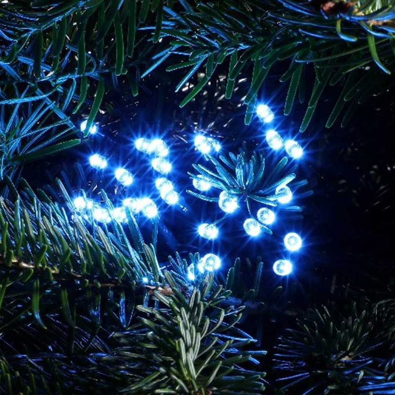 Edit 28.77M Decor Ice Blue White LED Multi Function String