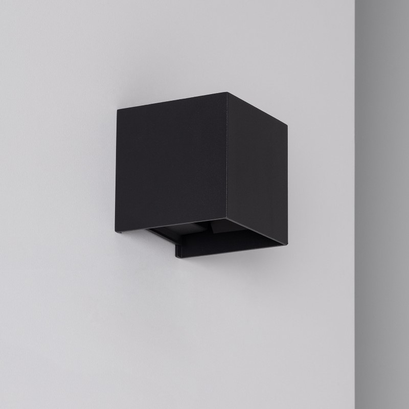 Edit Eros Warm White LED Up & Down Wall Light - Black